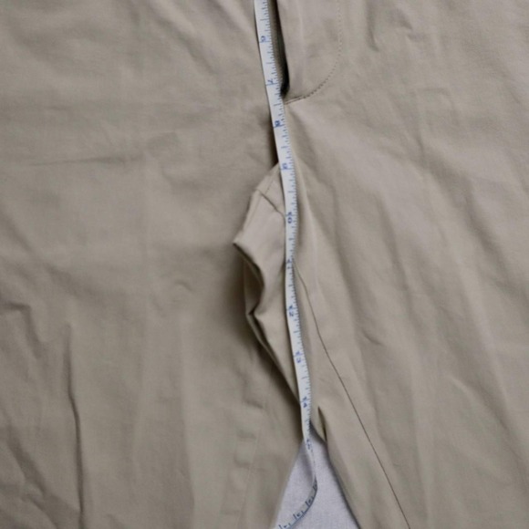 BOSS Mens Casual Chino Pants Khaki Zip Pocket Straight Leg Trousers Size 36*30 - Picture 8 of 9